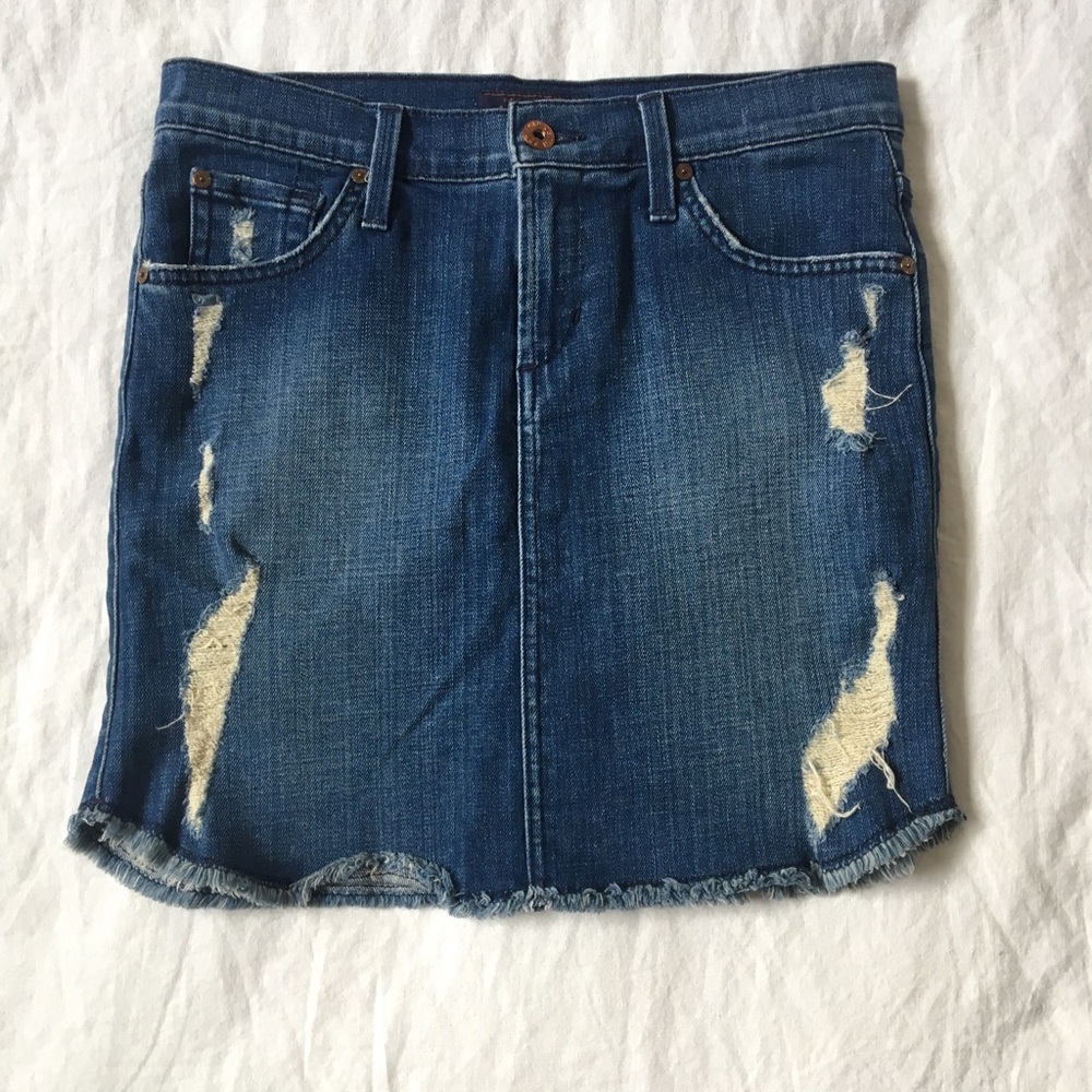 James Jeans Denim Mini Skirt size26